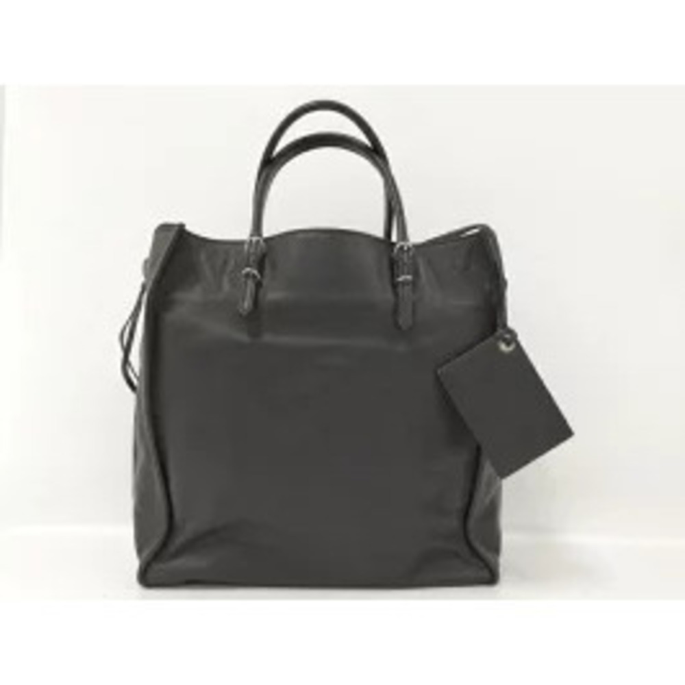 BALENCIAGA The Paper Handbag Leather Black - Picture 2 of 9